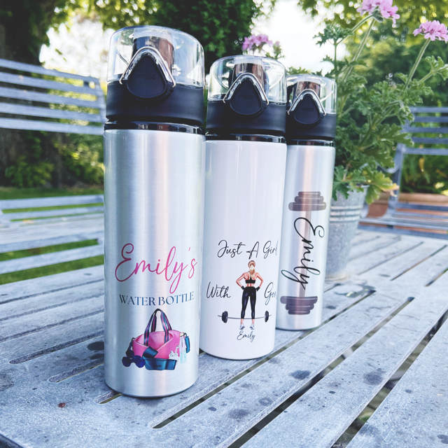 Have you got your personalised drinks bottles?